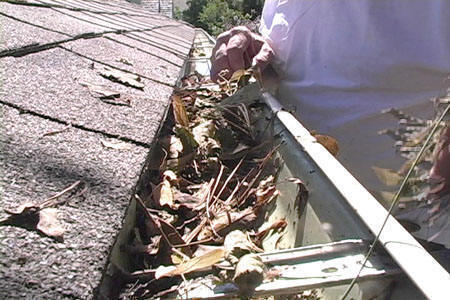 roseville gutter cleaning